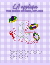 Load image into Gallery viewer, LA applique tee