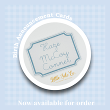 Load image into Gallery viewer, Birth Announcement Cards