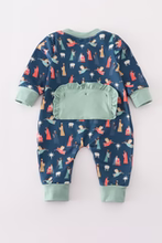 Load image into Gallery viewer, North Star Nativity Ruffle Romper