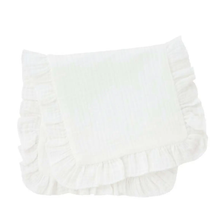 Load image into Gallery viewer, Muslin Ruffle Burp Rags