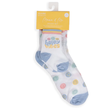 Load image into Gallery viewer, Happy Vibes Mama & Me Socks