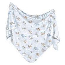 Load image into Gallery viewer, CP Knit Swaddle Blanket