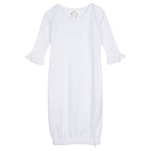 Load image into Gallery viewer, Ruffle Gown-Embroidery