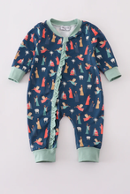 Load image into Gallery viewer, North Star Nativity Ruffle Romper