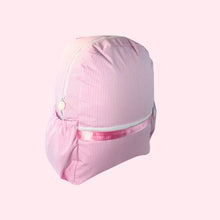 Load image into Gallery viewer, Pink Preppy Wipeable Medium Backpack