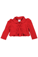 Load image into Gallery viewer, GIRLS SCALLOPED TRIM BOLERO