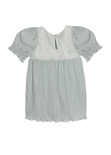 Load image into Gallery viewer, Silver & Sassy Bow Dress