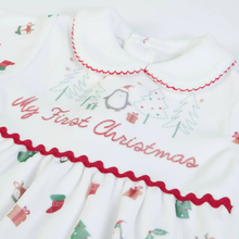 Load image into Gallery viewer, My First Christmas Romper