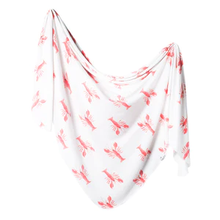 Load image into Gallery viewer, CP Knit Swaddle Blanket