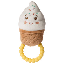 Load image into Gallery viewer, Sweet Soothie Sprinkly Ice Cream Teether Rattle
