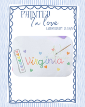 Load image into Gallery viewer, Painted in love ruffle tee
