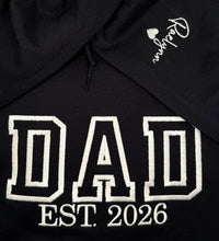 Load image into Gallery viewer, Dad Est. hoodie
