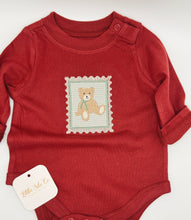 Load image into Gallery viewer, Teddy Stamp Onesie
