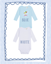 Load image into Gallery viewer, Duck Duck hearts onesie
