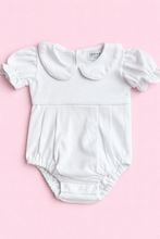 Load image into Gallery viewer, Girls Cotton Bubble with Peter Pan Collar
