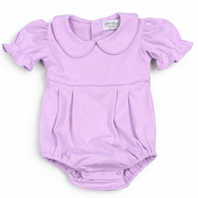 Load image into Gallery viewer, Girls Cotton Bubble with Peter Pan Collar
