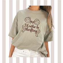 Load image into Gallery viewer, I’d Rather Be Thrifting Tee
