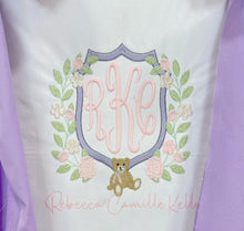 Load image into Gallery viewer, Embroidered Door Hanger with Fabric Bows
