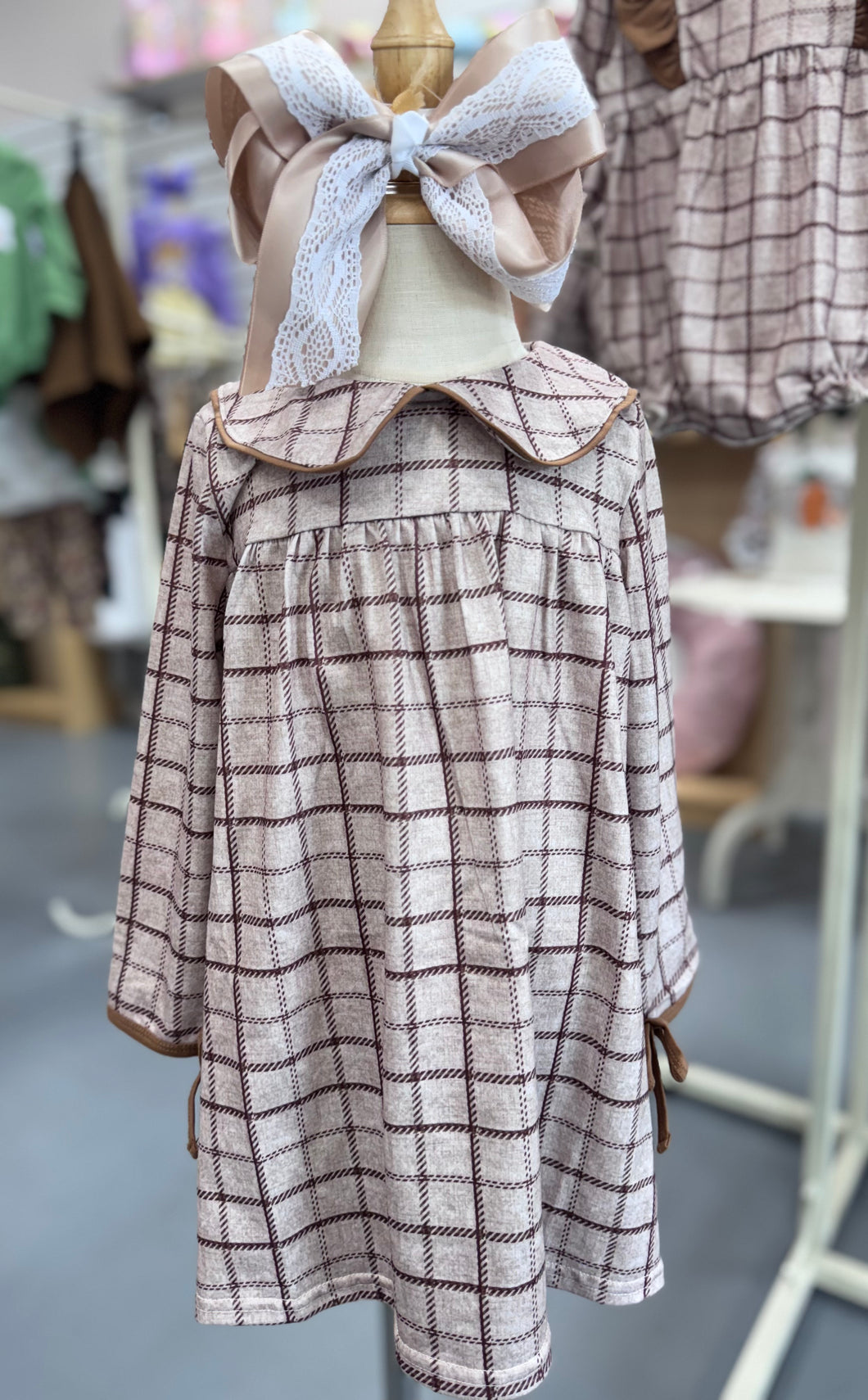 Sienna Plaid Dress