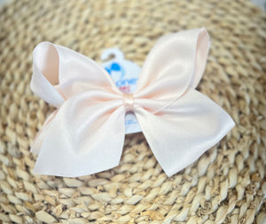 Wee Ones Large Matte Satin Bow
