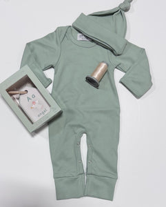 Infant Romper with Hat