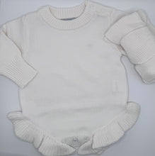 Load image into Gallery viewer, Kaley Knit Romper with Ruffles
