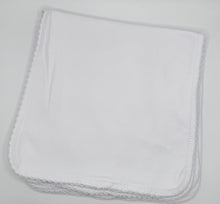 Load image into Gallery viewer, Picot Trimmed Burp Cloth
