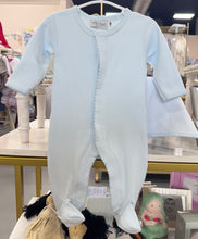 Load image into Gallery viewer, Newborn Picot Trimmed Footie
