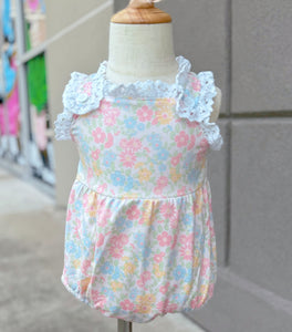 Flowers and Lace Bubble