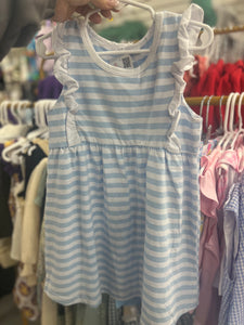 Bella Blue & White Striped Dress