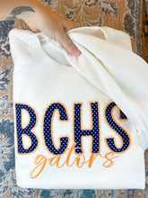 Load image into Gallery viewer, BCHS Polka Dot Sweatshirt
