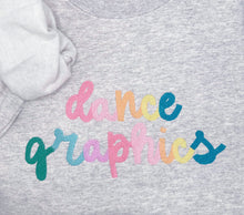 Load image into Gallery viewer, Rainbow Script Pullovers
