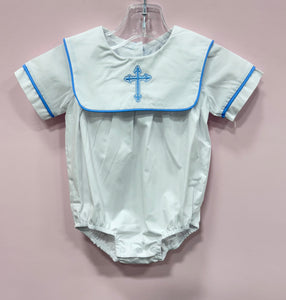 Gabe Cross Embroidered Bubble