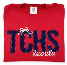 Load image into Gallery viewer, Pearl Font Appliqué Sports Tee
