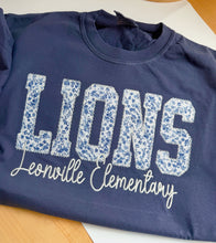 Load image into Gallery viewer, Lions Applique Sweatshirt

