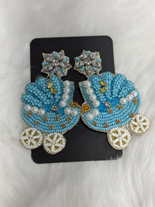 Baby Shower Beaded Earring Collection