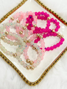 Gumdrop Funfetti Stackable Bracelet's