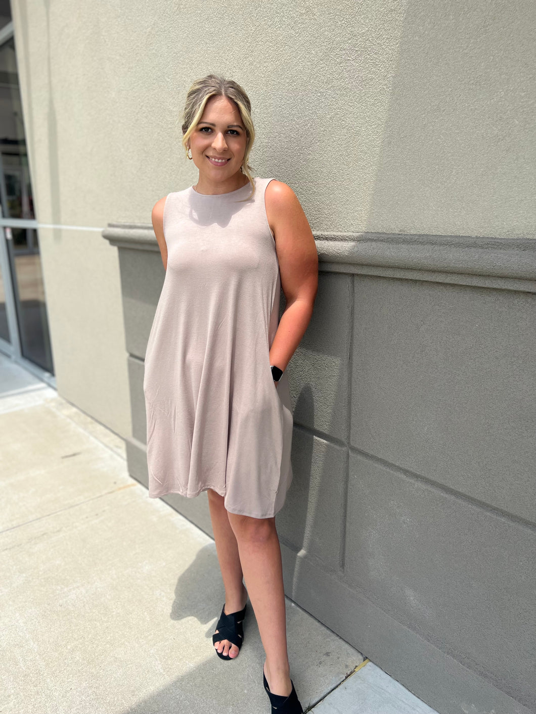 Simple & Sweet Dress with pockets