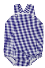 Load image into Gallery viewer, August Gingham Sunsuit
