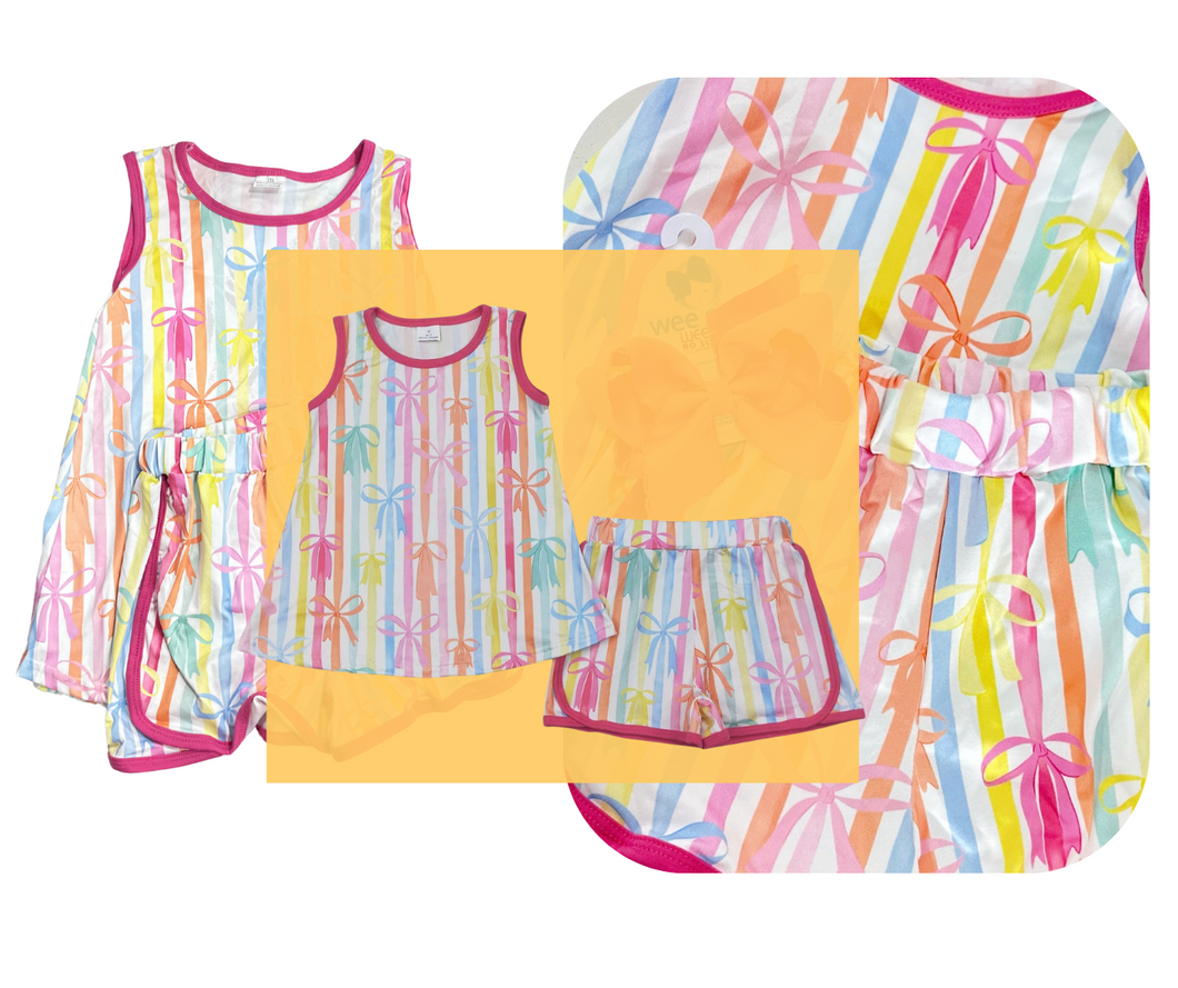 Stripes and Bows Summer Set