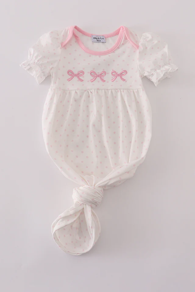 Bow Trio Knotted Gown
