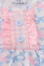 Load image into Gallery viewer, Bow &amp; Ruffles Long Sleeve Bubble

