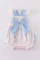 Ruffle Bubble with Blue Bow