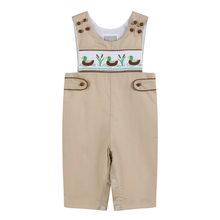 Load image into Gallery viewer, Smocked Mallard Overalls

