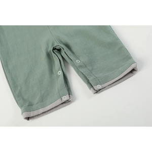 Smocked Flying Mallard Overalls