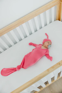 Flamingo Knotted Gown