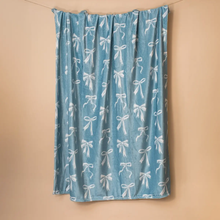 Load image into Gallery viewer, Hannah Bow Throw Blanket
