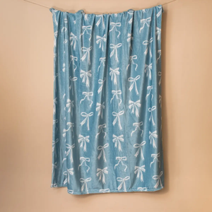 Hannah Bow Throw Blanket