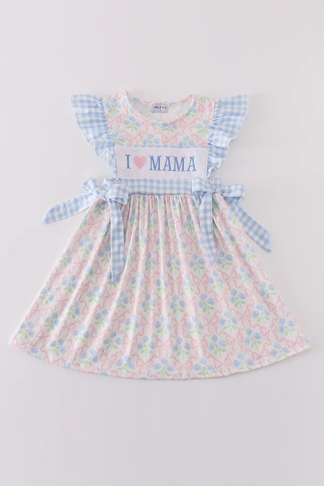 I Love Mama Twirl Dress