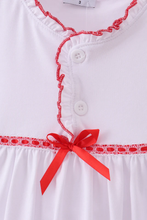 Load image into Gallery viewer, Tis The Season Ruffle Dress

